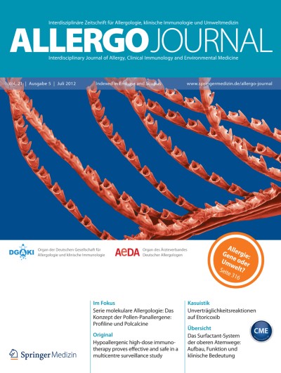 Link zu Zeitschrift Allergo Journal