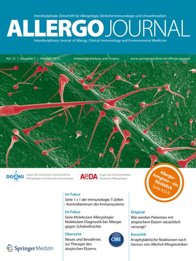 Link zu Zeitschrift Allergo Journal