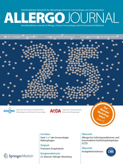 Allergo Journal 1/2013