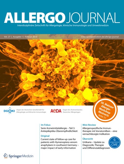 Allergo Journal 1/2018
