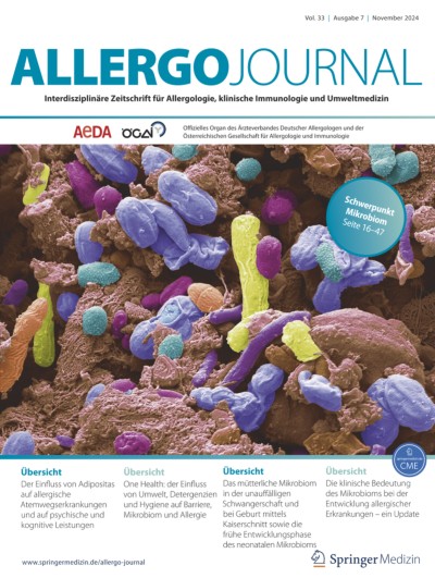 Die klinische Bedeutung des Mikrobioms bei der Entwicklung allergischer Erkrankungen - ein Update