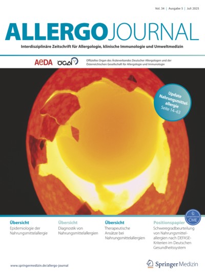 Link zu Zeitschrift Allergo Journal