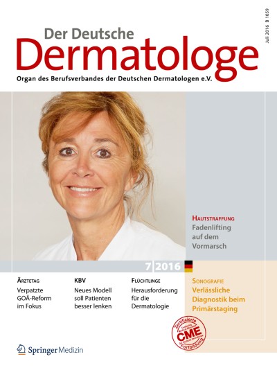 Der Deutsche Dermatologe 7/2016