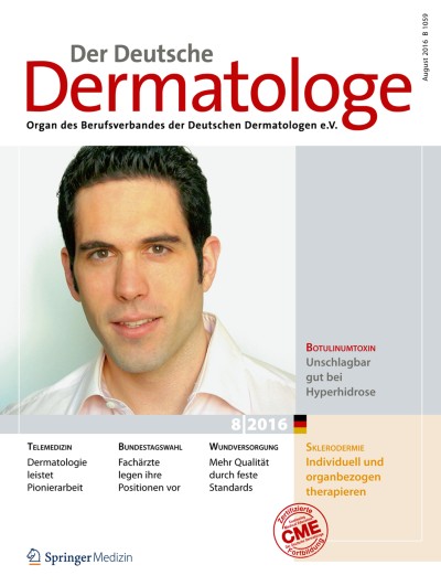 Der Deutsche Dermatologe 8/2016
