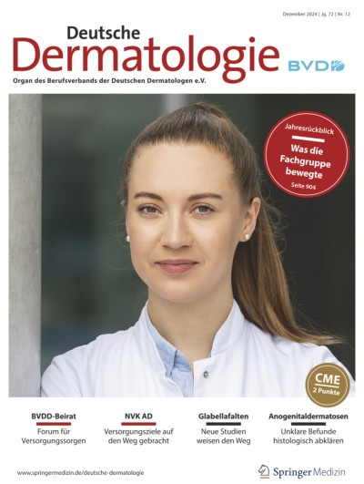 Deutsche Dermatologie 12/2024