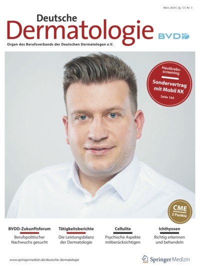 Deutsche Dermatologie 3/2024