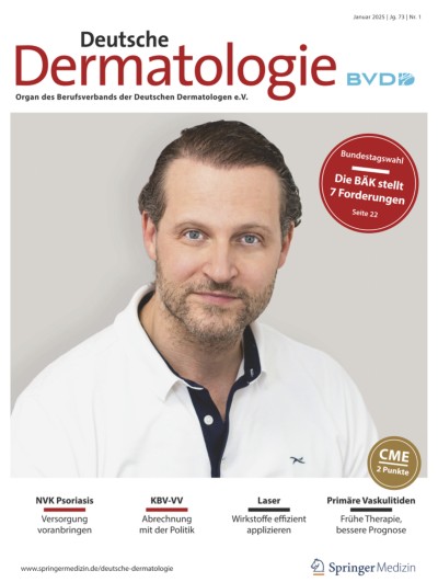 Deutsche Dermatologie 1/2025