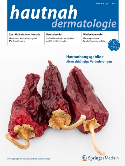 Link zu Zeitschrift hautnah dermatologie