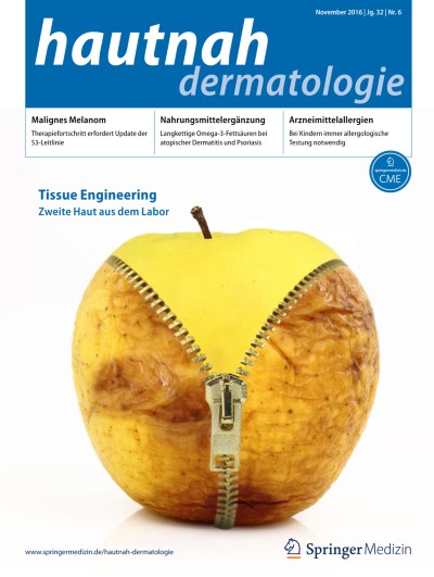 Link zu Zeitschrift hautnah dermatologie