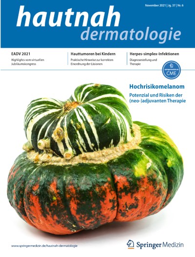 Link zu Zeitschrift hautnah dermatologie
