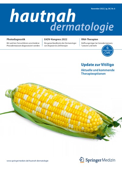 Link zu Zeitschrift hautnah dermatologie