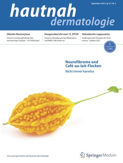 Link zu Zeitschrift hautnah dermatologie