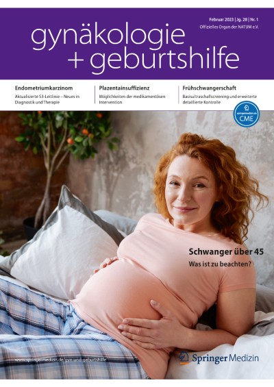 Link zu Zeitschrift gynäkologie + geburtshilfe