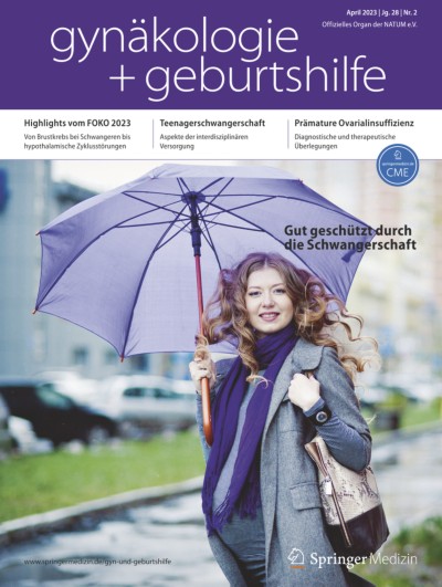 Link zu Zeitschrift gynäkologie + geburtshilfe