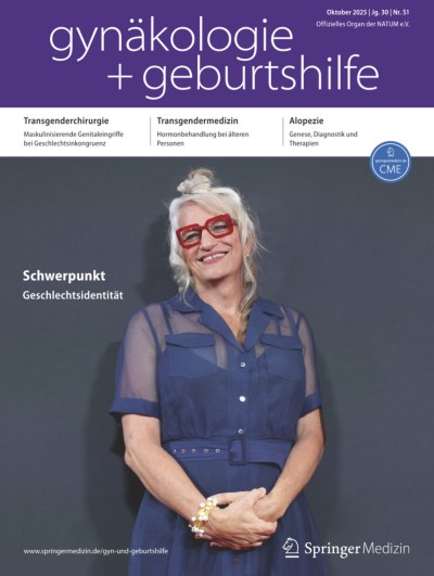 Link zu Zeitschrift gynäkologie + geburtshilfe