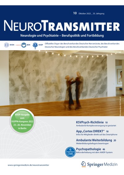 Link zu Zeitschrift NeuroTransmitter