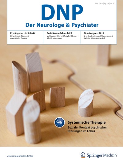 DNP - Der Neurologe und Psychiater 5/2013