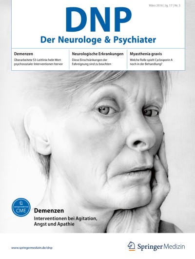 DNP - Der Neurologe und Psychiater 3/2016