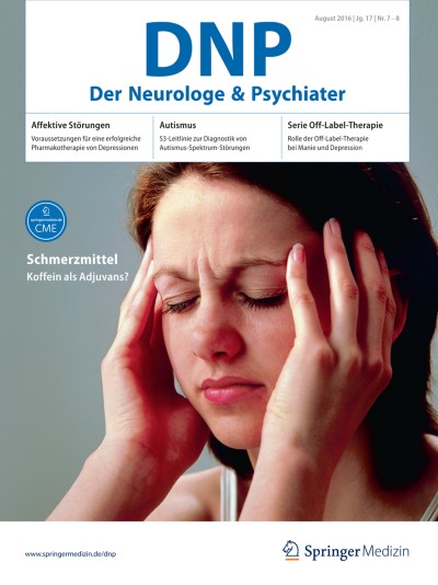 DNP - Der Neurologe und Psychiater 7-8/2016