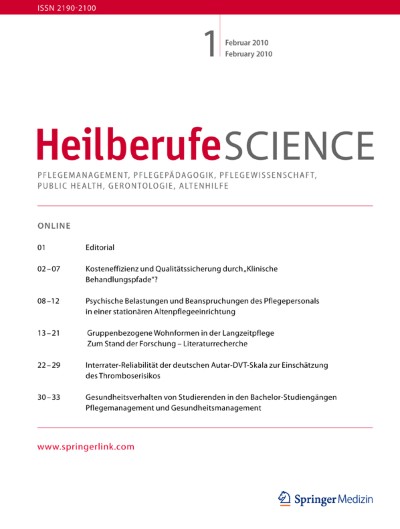 HeilberufeScience 1/2010