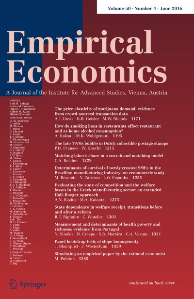 Empirical Economics 4/2016