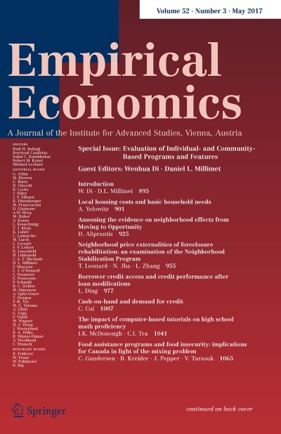 Empirical Economics 3/2017