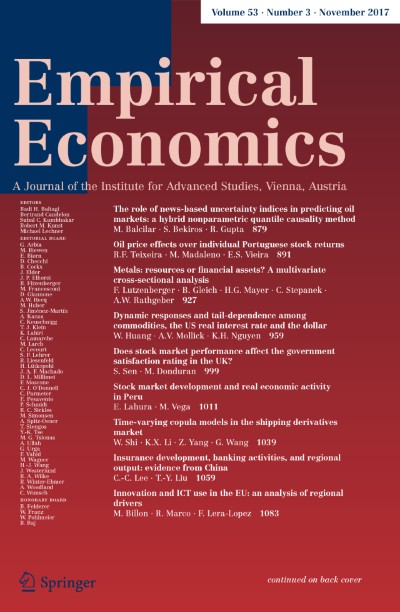 Empirical Economics 3/2017
