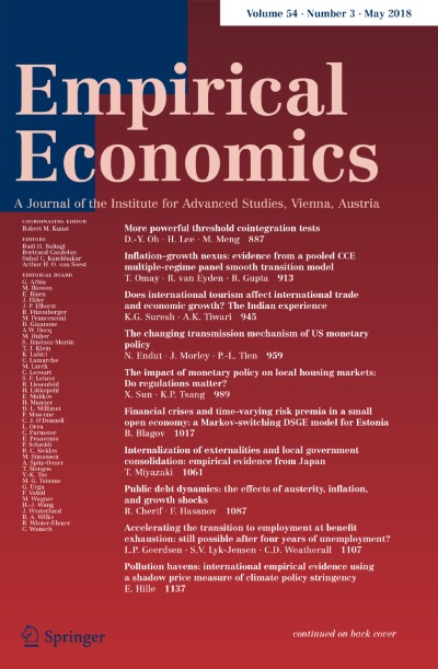 Empirical Economics 3/2018