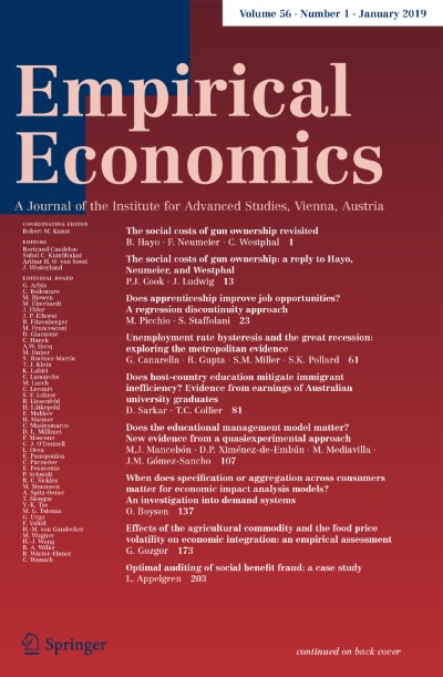 Empirical Economics 1/2019