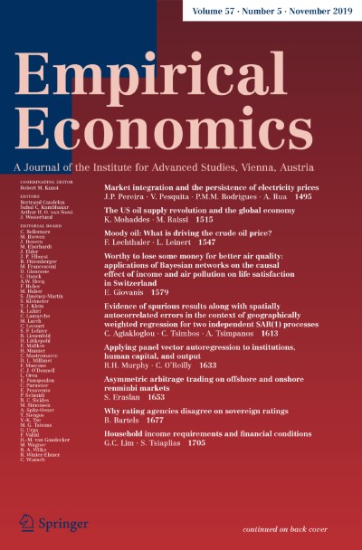 Empirical Economics 5/2019