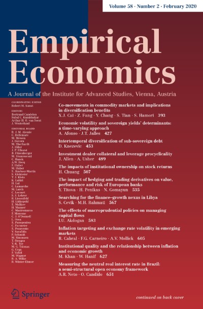 Empirical Economics 2/2020
