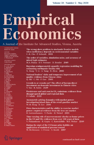Empirical Economics 5/2020