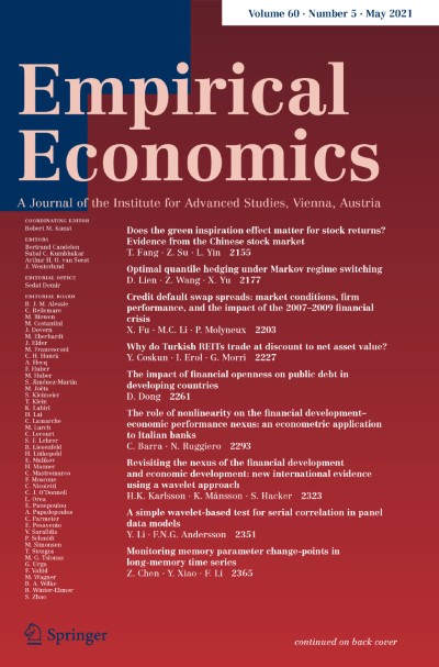 Empirical Economics 5/2021