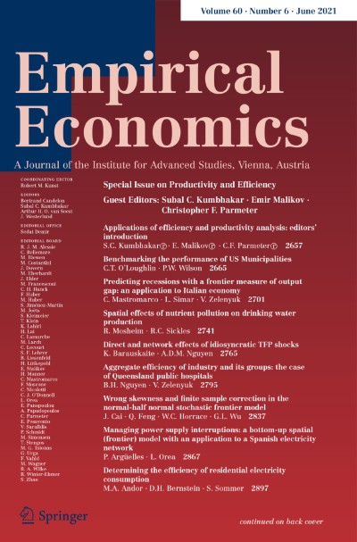 Empirical Economics 6/2021