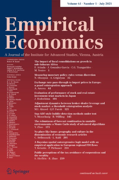 Empirical Economics 1/2021