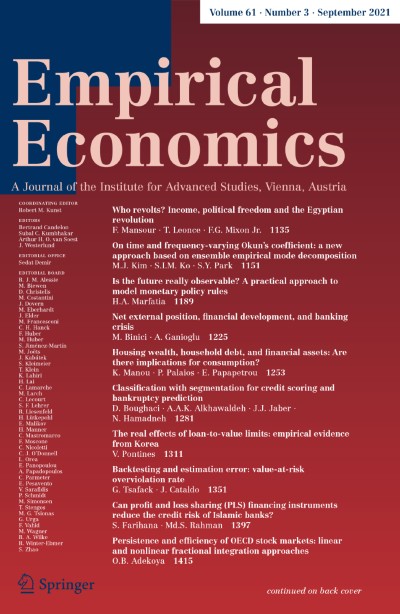 Empirical Economics 3/2021