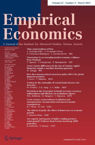 Empirical Economics 3/2022