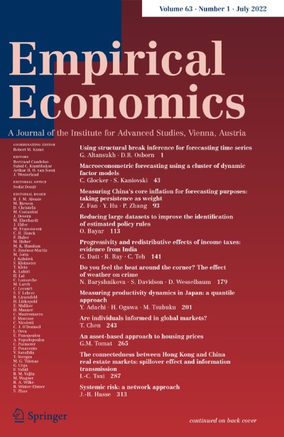 Empirical Economics 1/2022