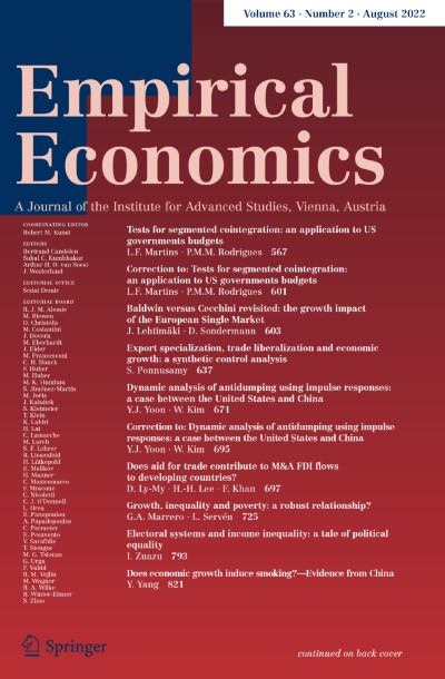 Empirical Economics 2/2022