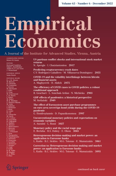 Empirical Economics 6/2022