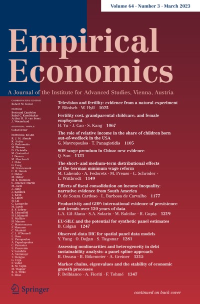 Empirical Economics 3/2023