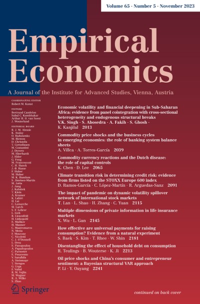 Empirical Economics 5/2023