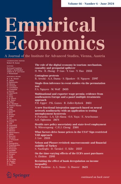 Empirical Economics 6/2024