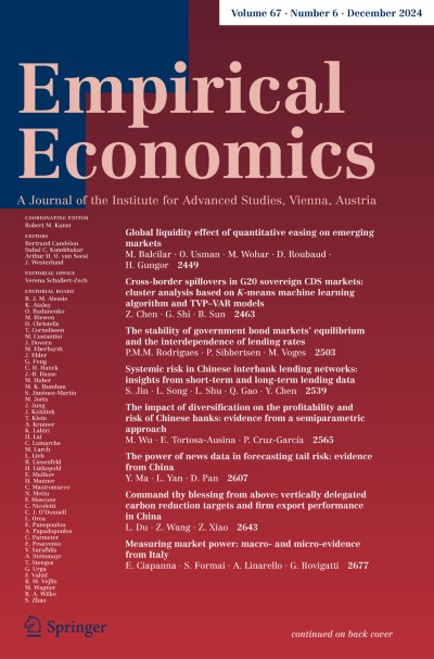 Empirical Economics 6/2024