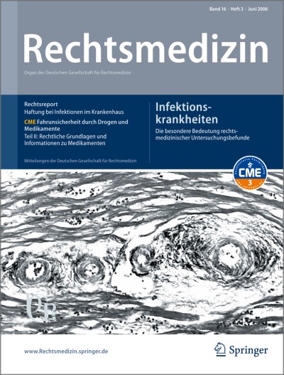 Rechtsmedizin 3/2006