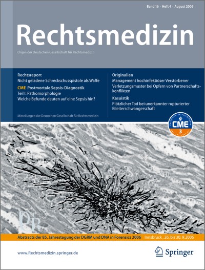 Rechtsmedizin 4/2006
