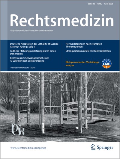 Rechtsmedizin 2/2008