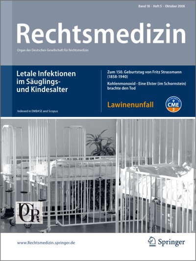 Rechtsmedizin 5/2008
