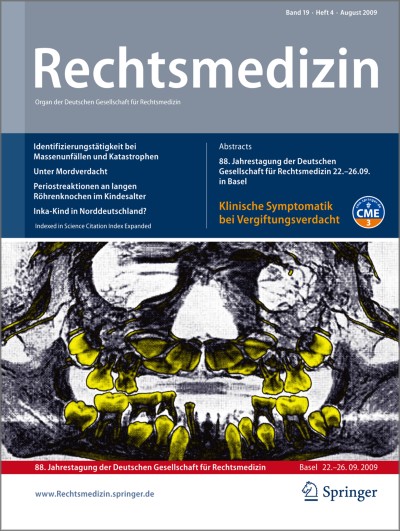 Rechtsmedizin 4/2009