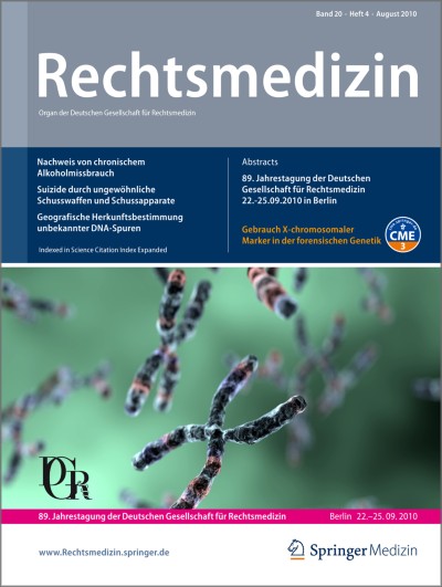 Rechtsmedizin 4/2010